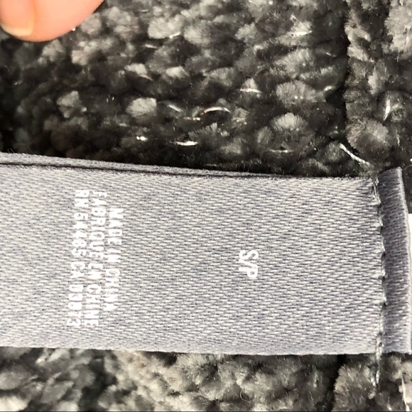 Aerie Grey Soft Cozy Chenille Sweater Size SP - Picture 5 of 5